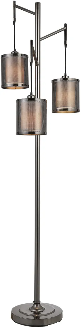 Walke Hills Nickel Floor Lamp - Thumbnail - Image 2