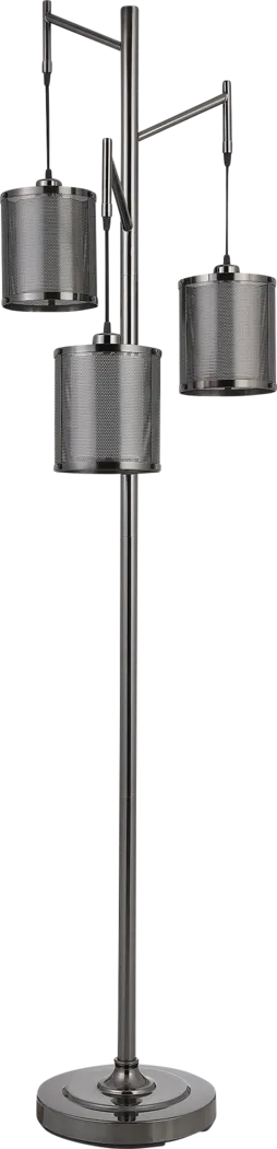 Walke Hills Nickel Floor Lamp - Thumbnail - Image 1