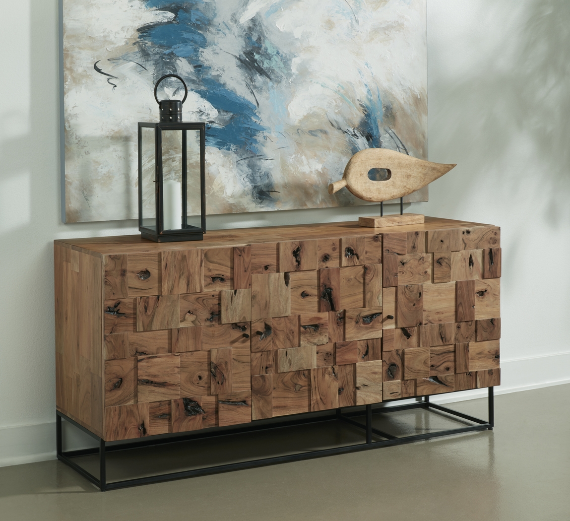Walkercrest Natural Credenza - Thumbnail - Image 2