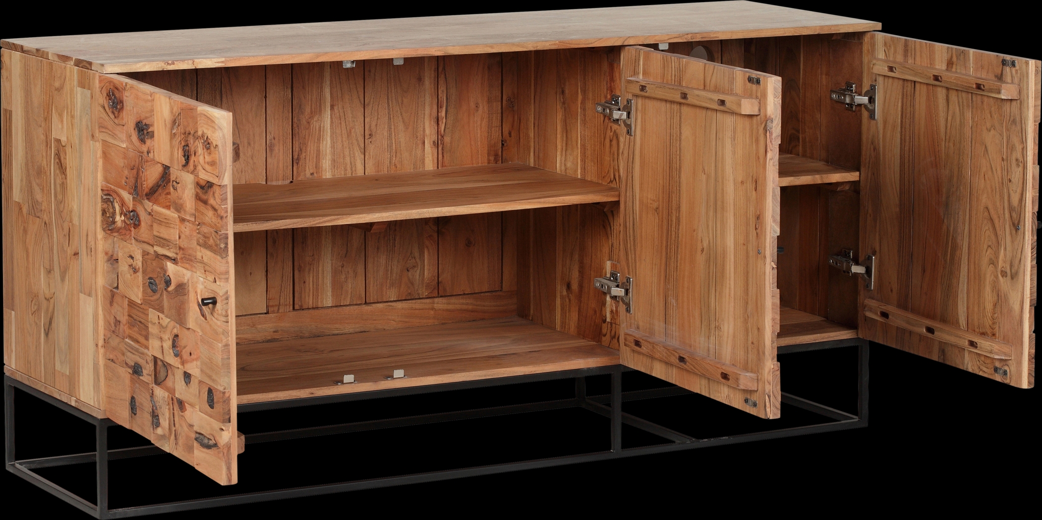 Walkercrest Natural Credenza - Thumbnail - Image 9