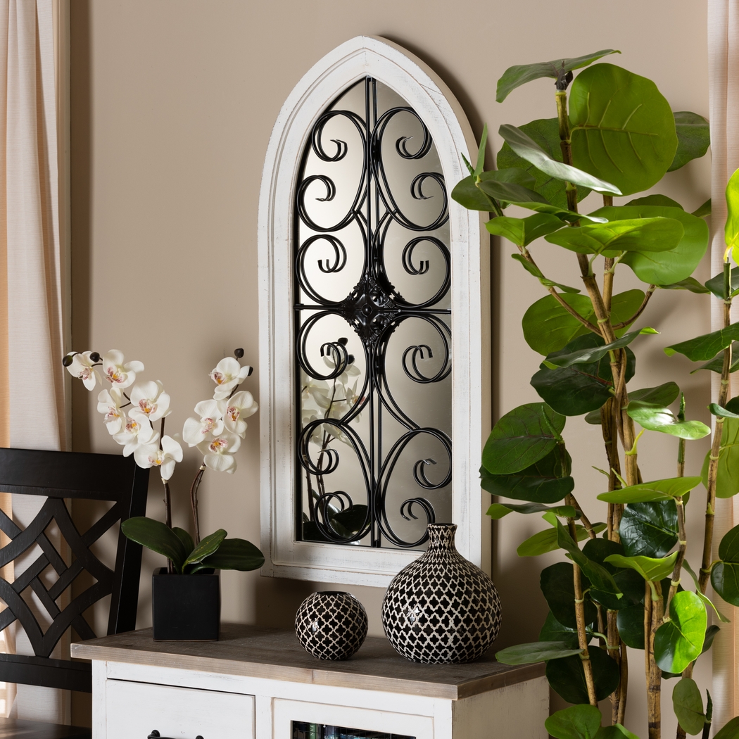 Wallabout White Wall Mirror - Thumbnail - Image 3