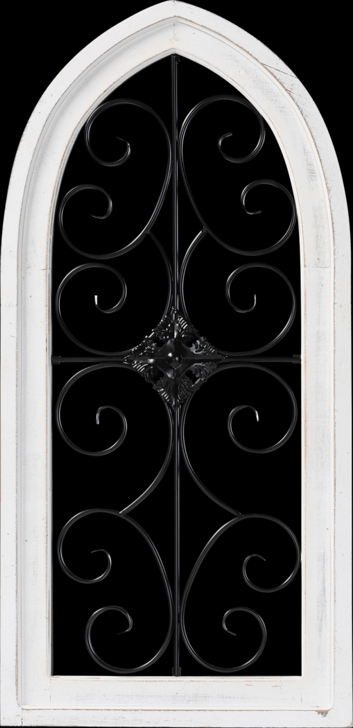 Wallabout White Wall Mirror - Thumbnail - Image 1