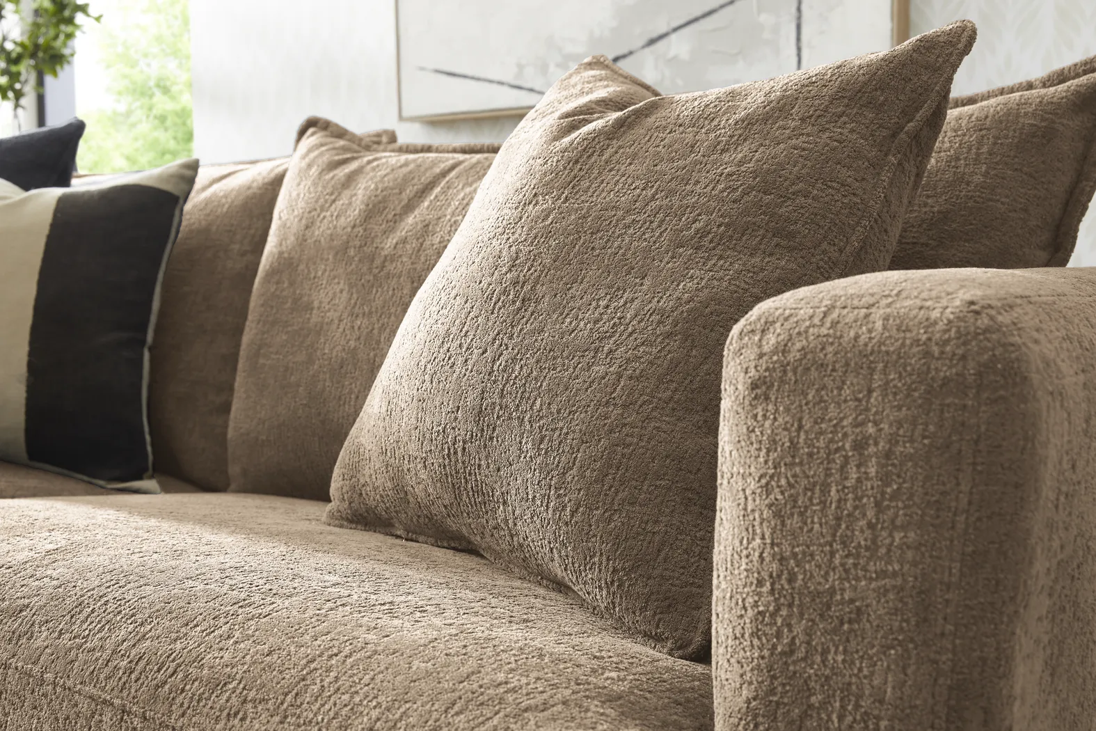 Wallace Tan Gel Foam Sleeper Sofa - Image 5