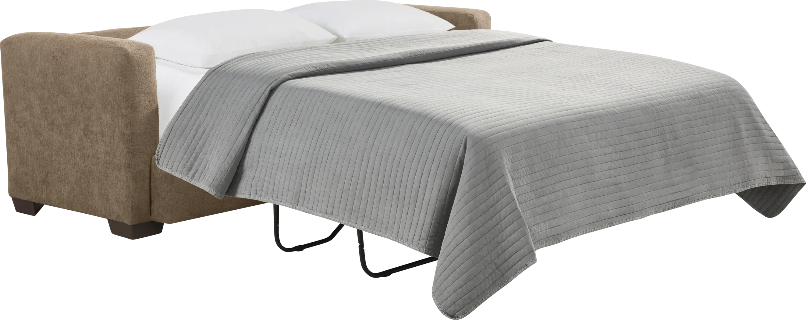 Wallace Tan Sleeper Sofa - Thumbnail - Image 2