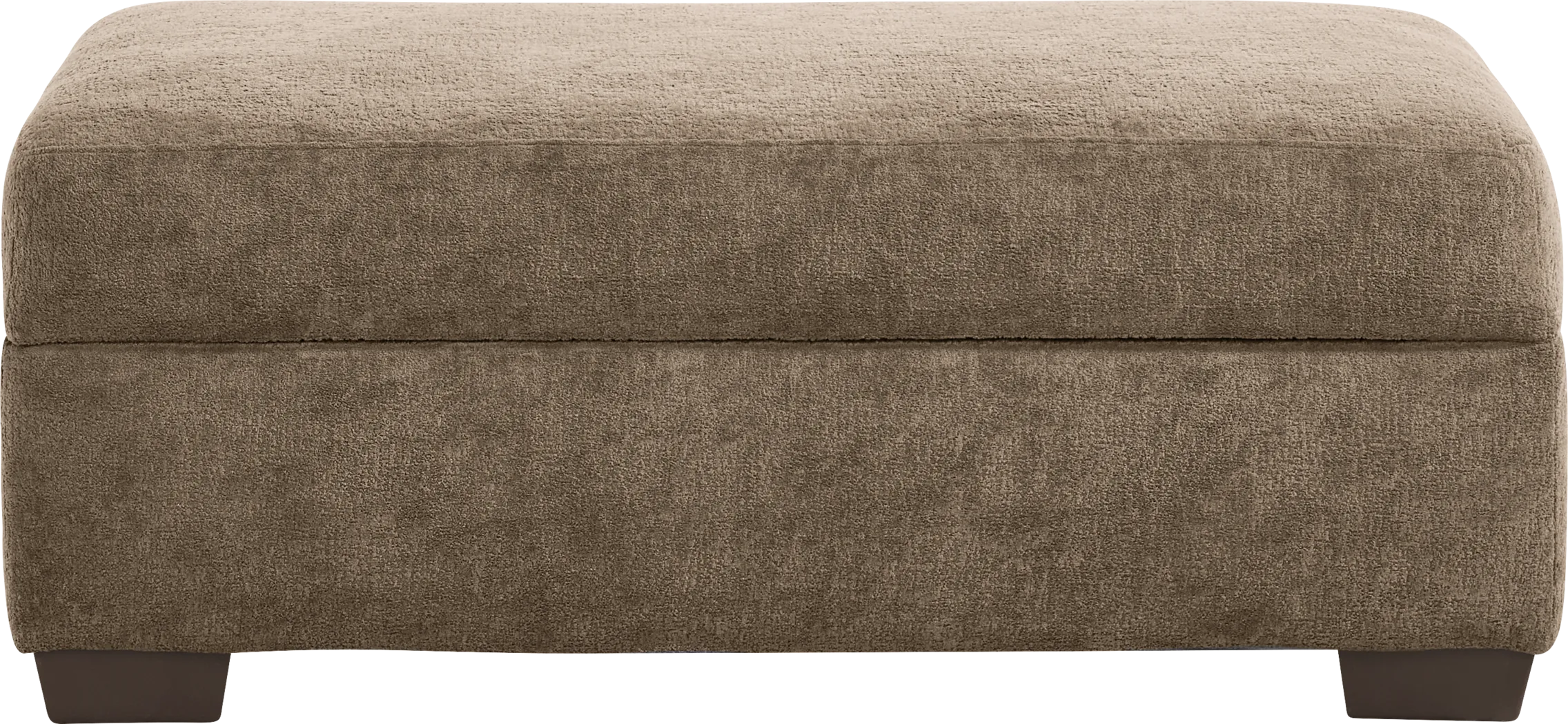 Wallace Tan Storage Ottoman - Thumbnail - Image 3