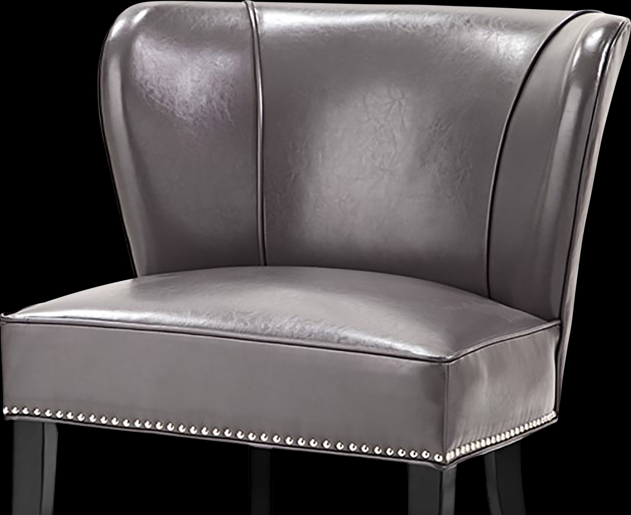 Wallach Gray Armless Accent Chair - Thumbnail - Image 3