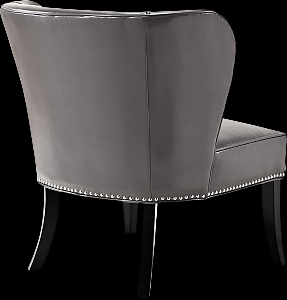 Wallach Gray Armless Accent Chair - Thumbnail - Image 5