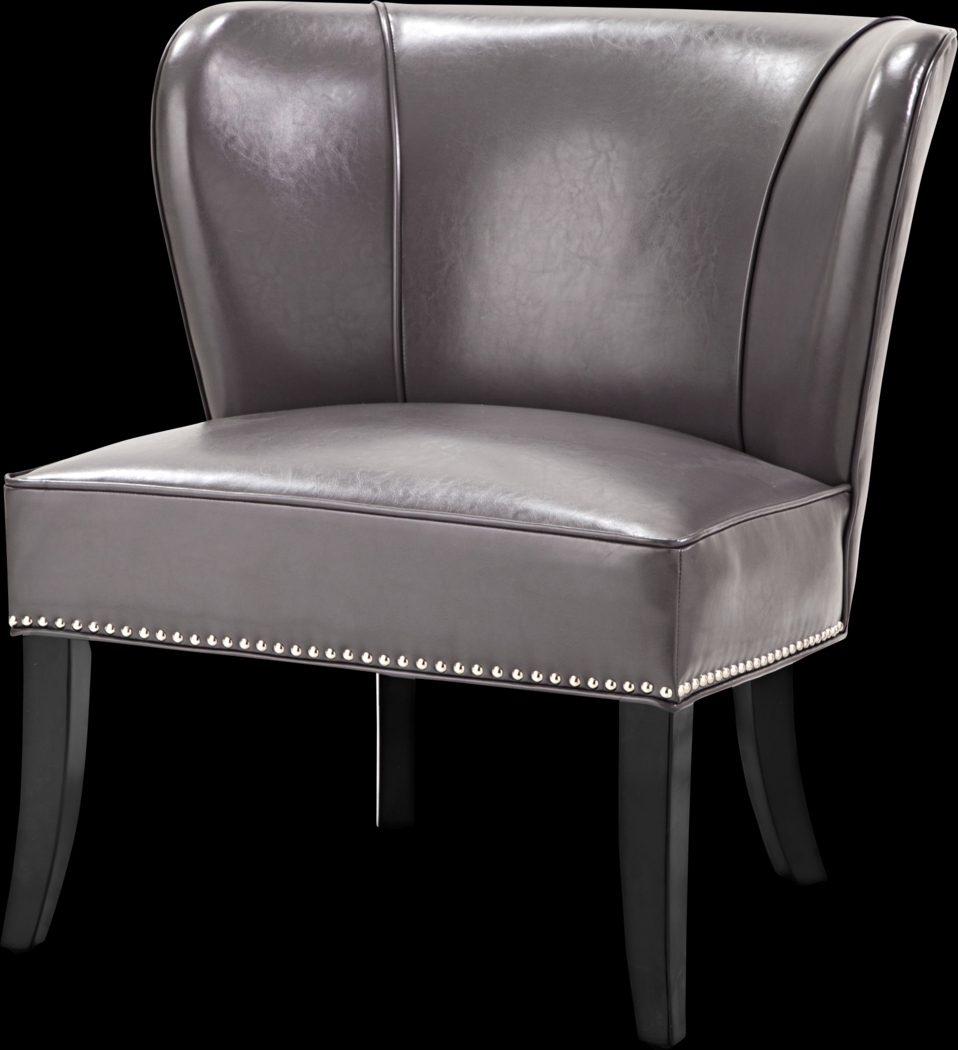 Wallach Gray Armless Accent Chair - Thumbnail - Image 1