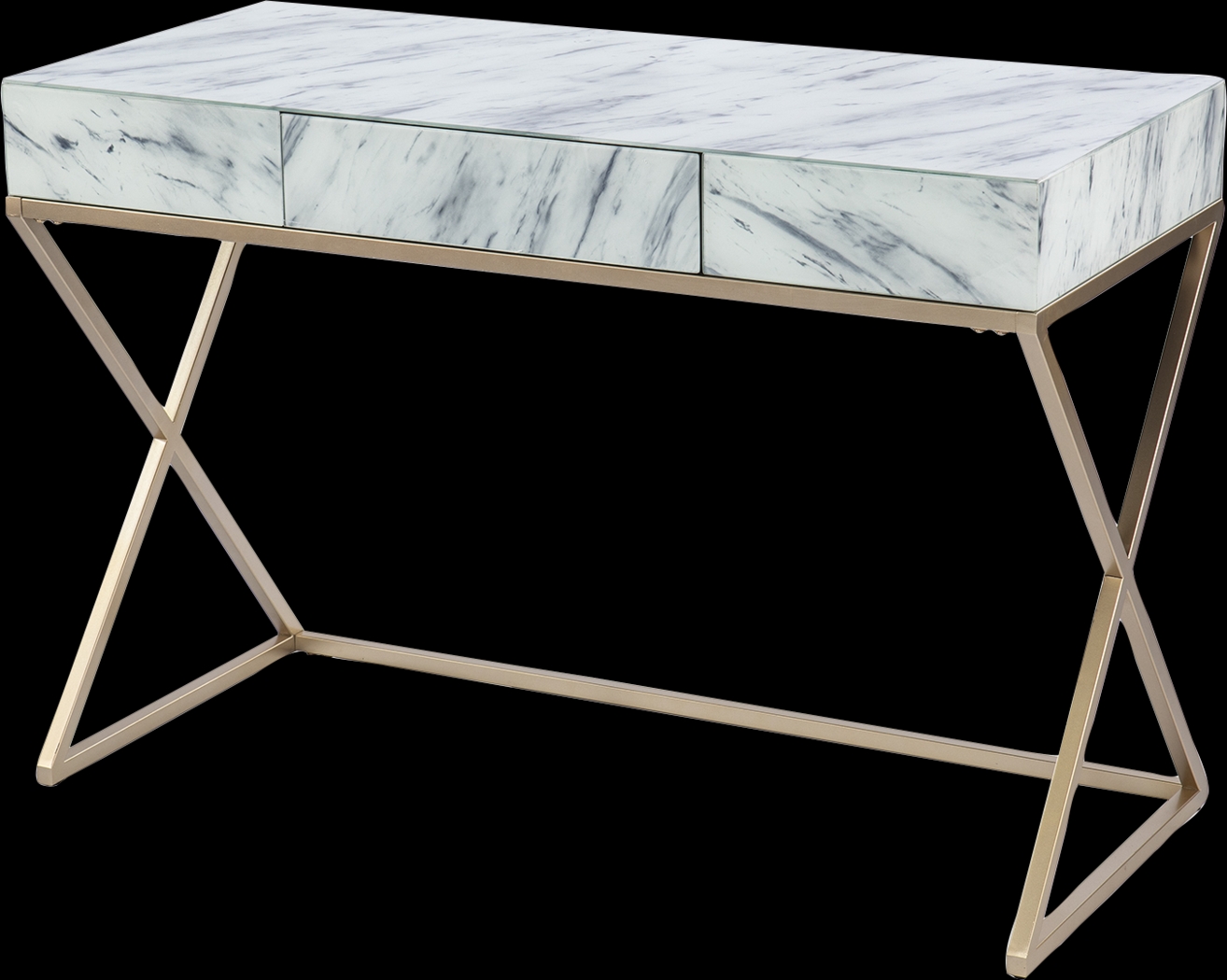 Wallano White Desk - Thumbnail - Image 1