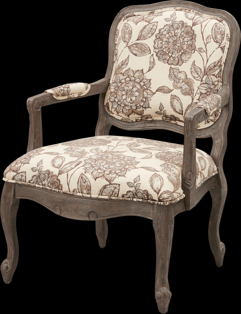 Wallaston Gray Accent Chair - Thumbnail - Image 1