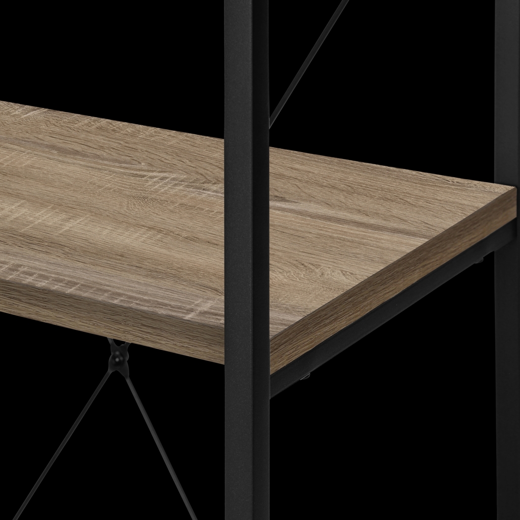 Wallcraft Taupe Bookcase - Thumbnail - Image 6