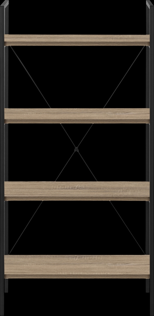 Wallcraft Taupe Bookcase - Thumbnail - Image 1