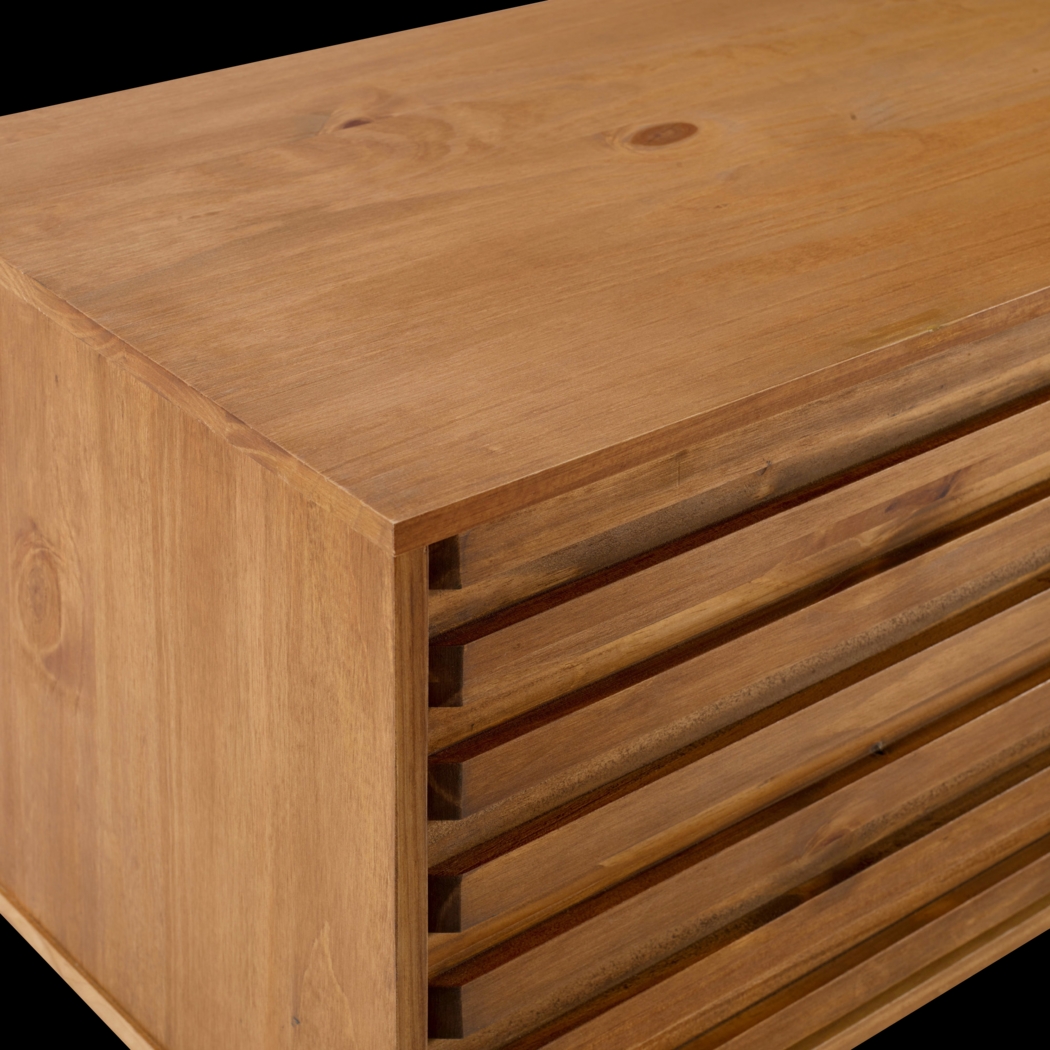 Wallingwood Brown Storage Bench - Thumbnail - Image 2