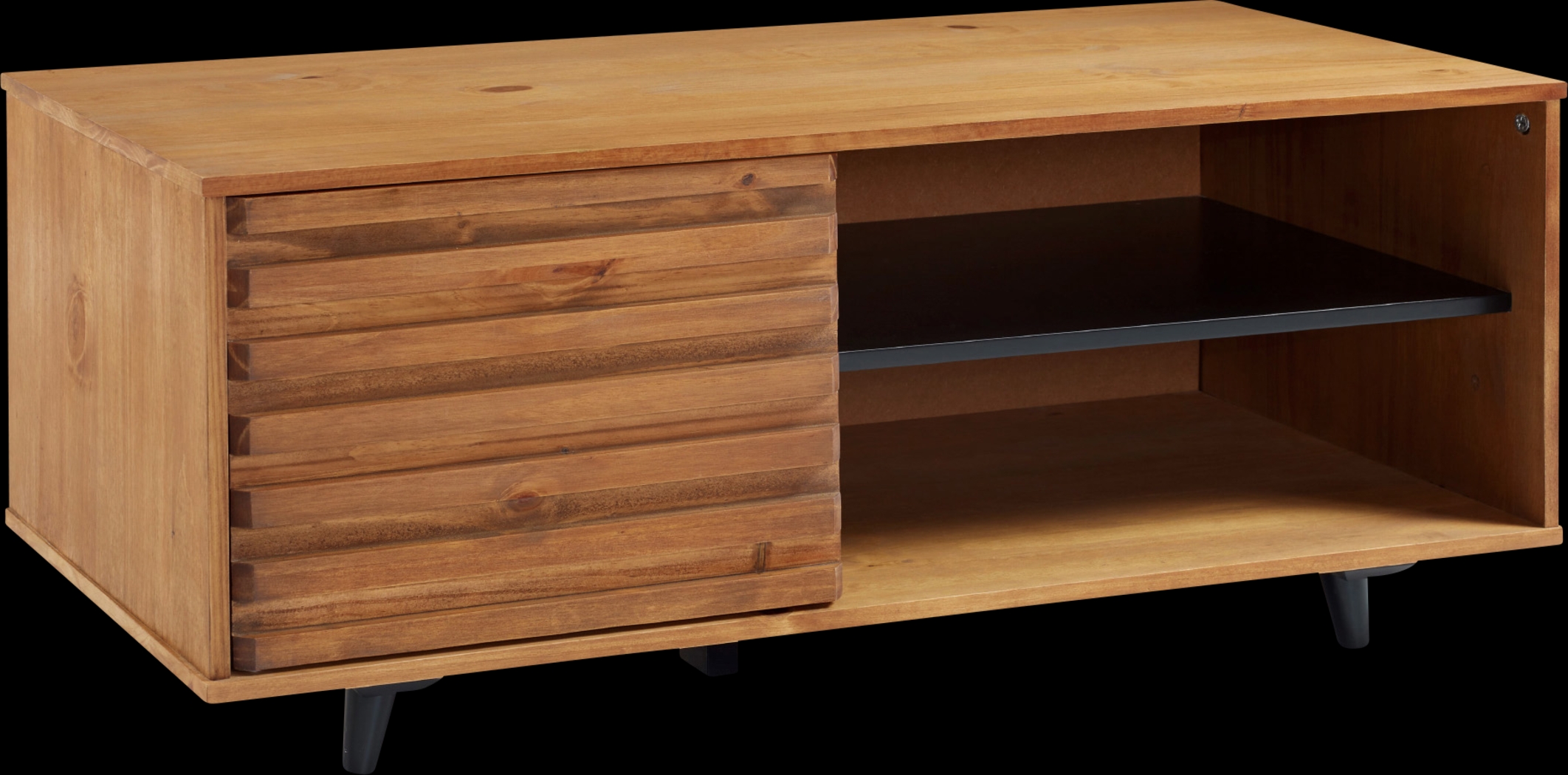 Wallingwood Brown Storage Bench - Thumbnail - Image 1