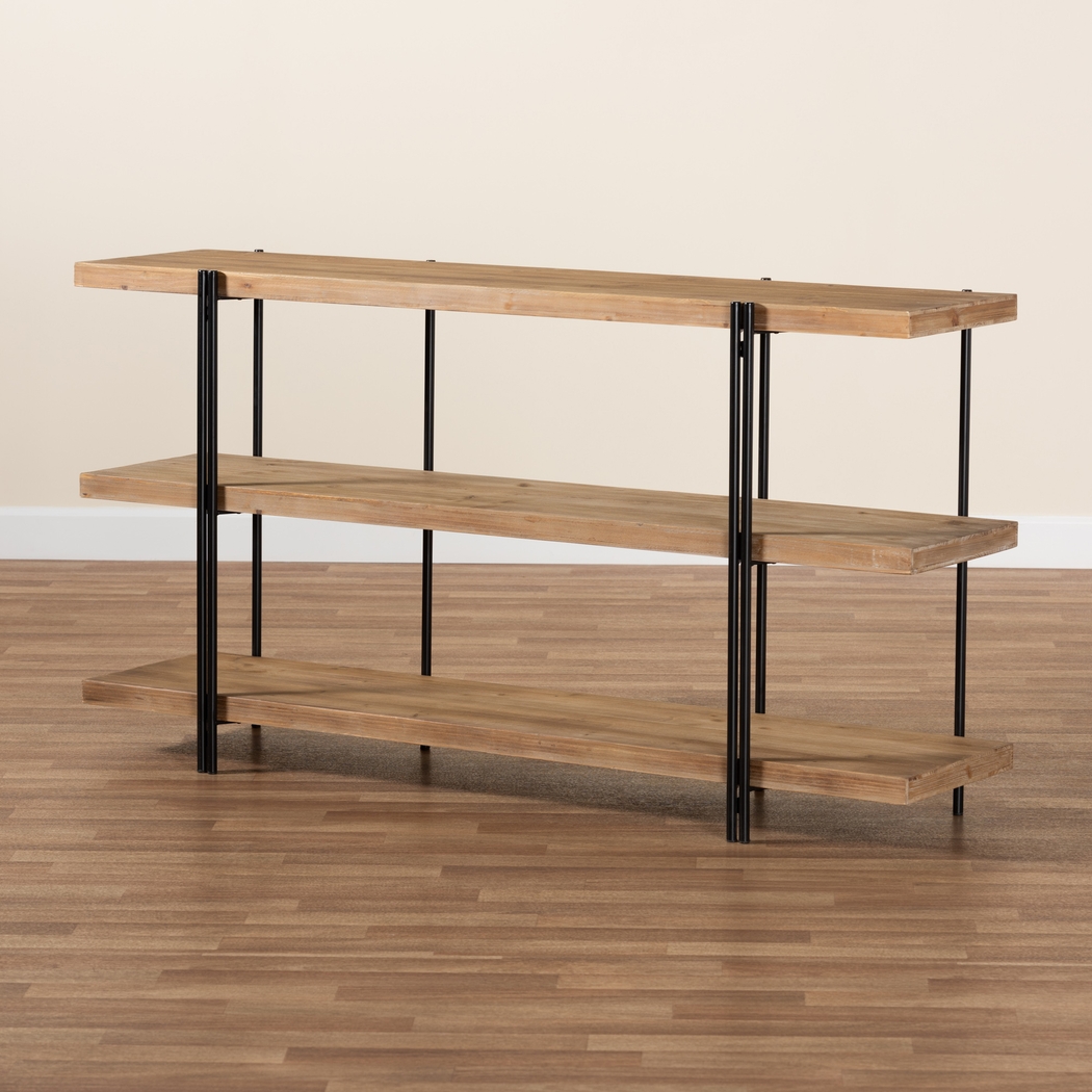 Wallwood Brown Console Table - Thumbnail - Image 6