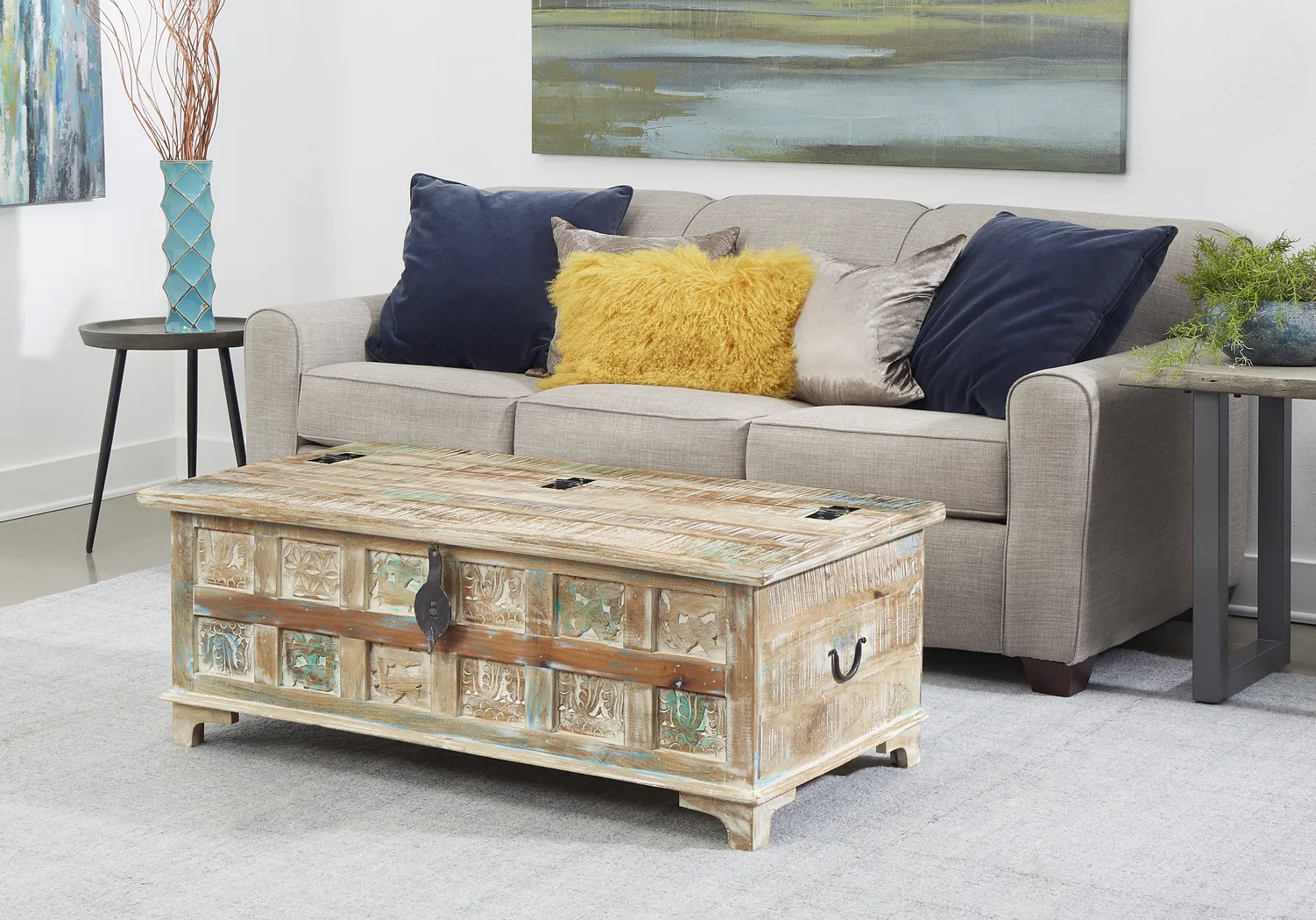 Walrock Brown Cocktail Table - Thumbnail - Image 3