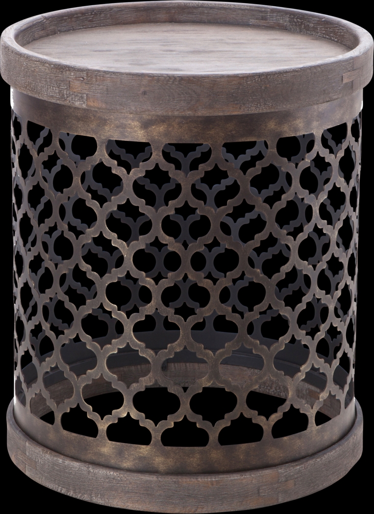 Walsa Gray Accent Table - Thumbnail - Image 1