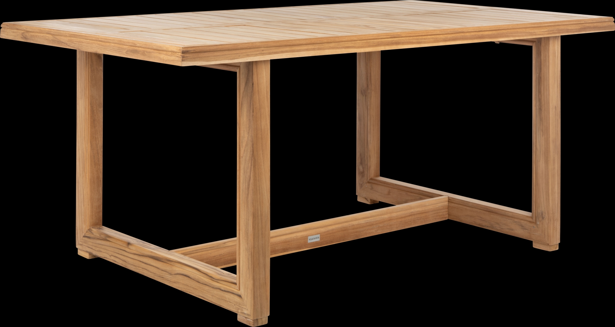Walsbo Teak Outdoor Dining Table - Thumbnail - Image 1