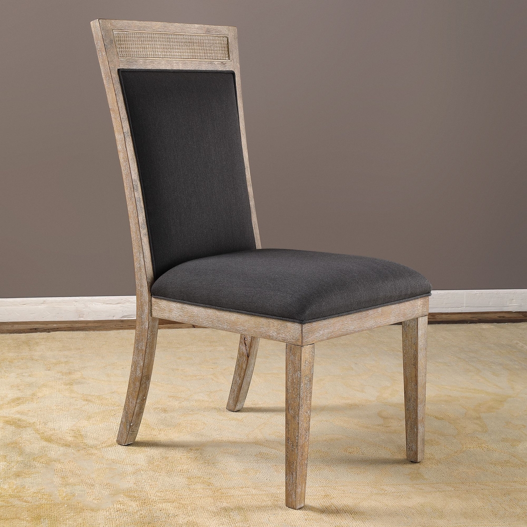 Walsingham Gray Side Chair - Thumbnail - Image 3