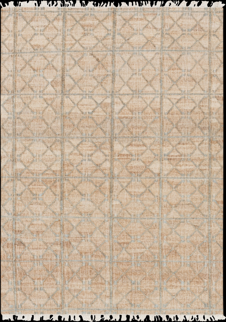 Walsner Tan 5' x 7'6 Rug - Thumbnail - Image 1