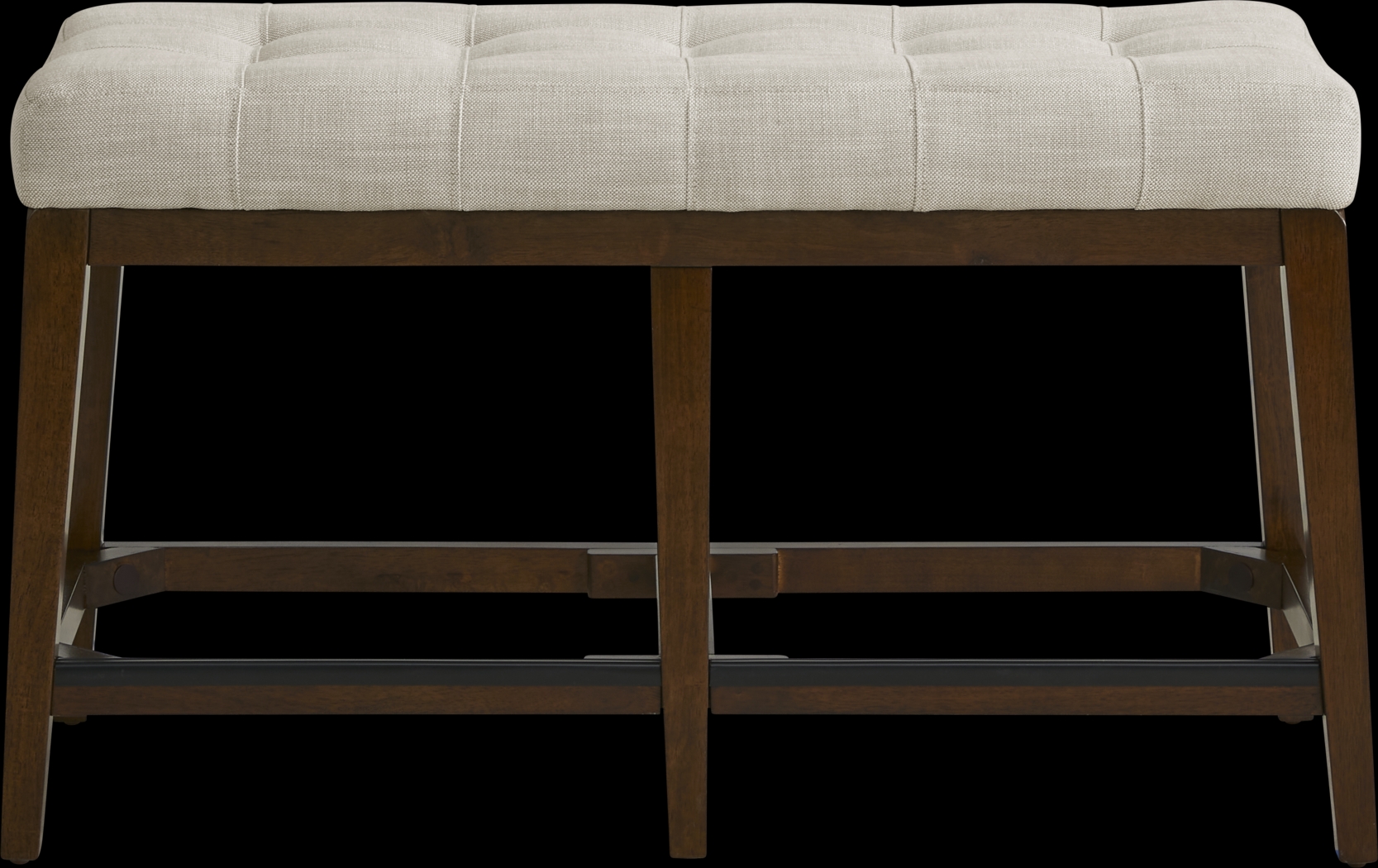 Walstead Place Brown 6 Pc Counter Height Dining Room with Beige Bench and Kyoto Stools - Thumbnail - Image 6