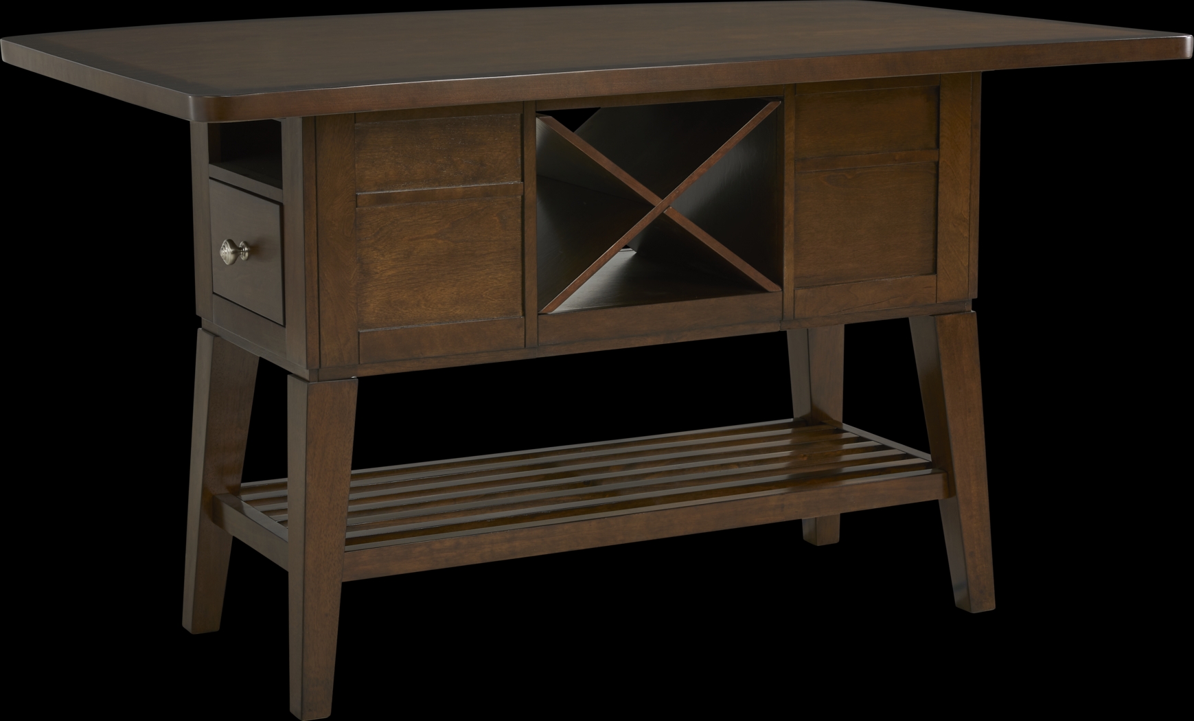 Walstead Place Brown 6 Pc Counter Height Dining Room with Brown Bench and Barstools - Thumbnail - Image 2