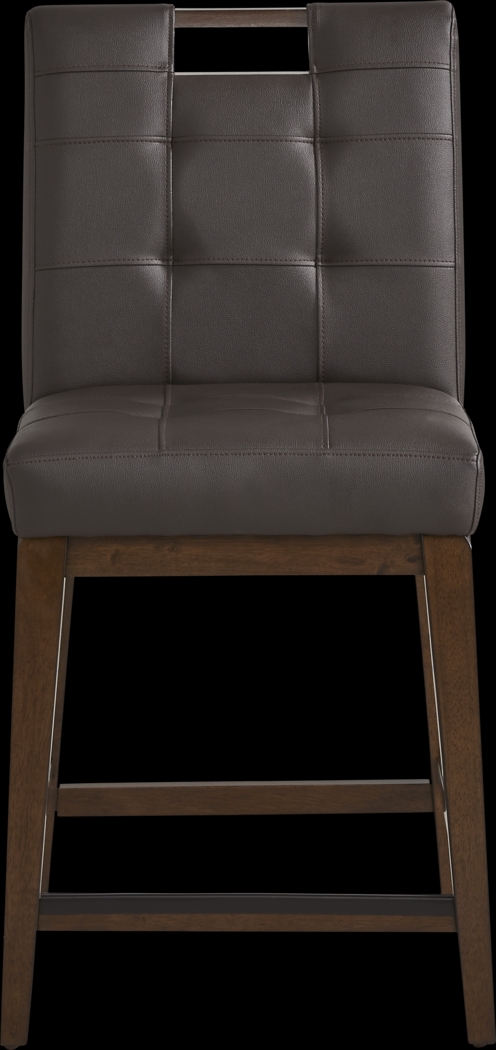 Walstead Place Brown 6 Pc Counter Height Dining Room with Brown Bench and Barstools - Thumbnail - Image 9