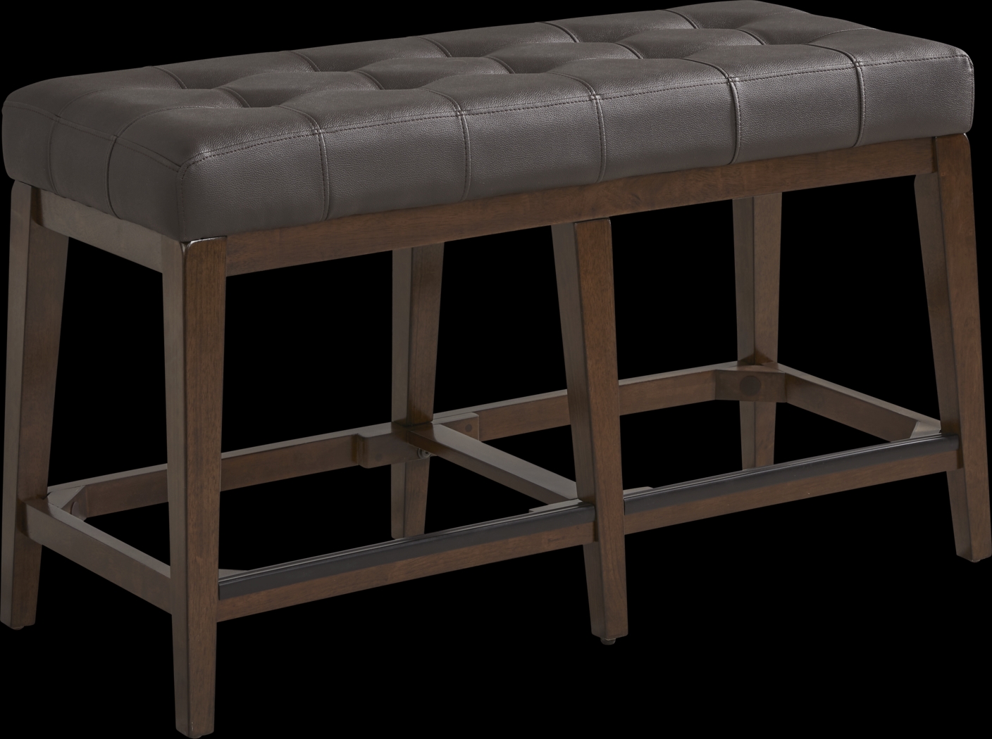 Walstead Place Brown 6 Pc Counter Height Dining Room with Brown Bench and Barstools - Thumbnail - Image 5