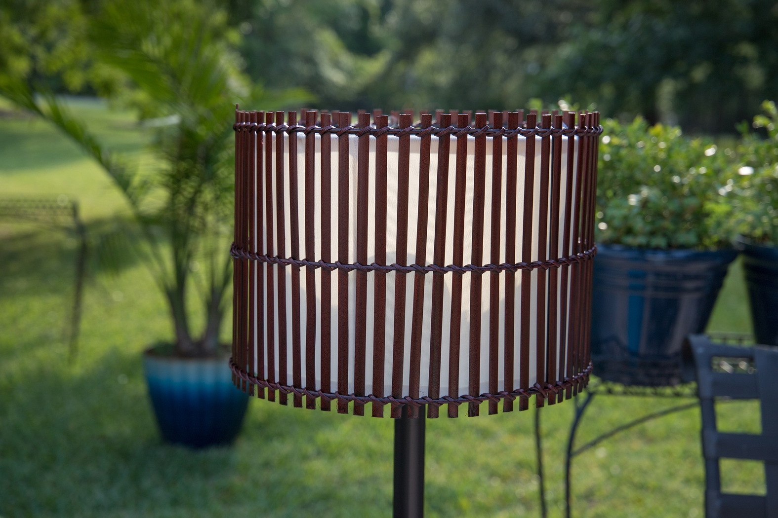 Walterboro Brown Outdoor Table Lamp - Thumbnail - Image 6