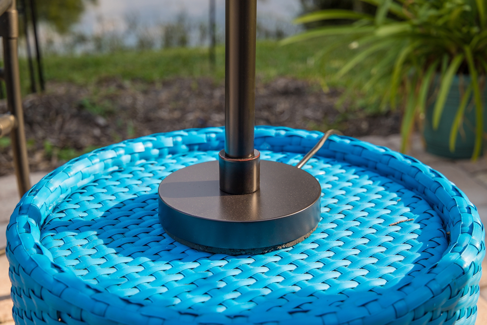 Walterboro Brown Outdoor Table Lamp - Thumbnail - Image 7