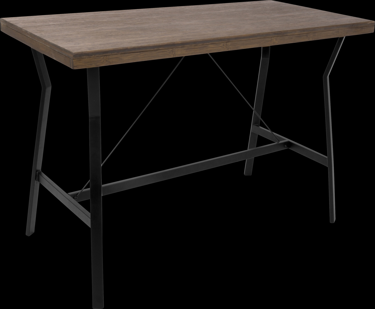 Walworth Walnut Counter Height Table - Thumbnail - Image 1