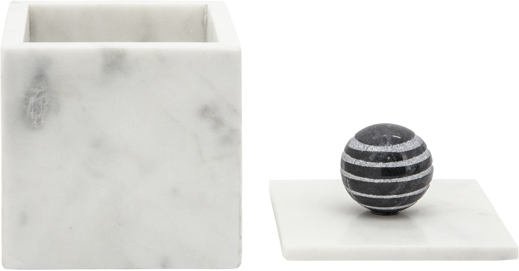 Wampold White Large Decorative Box - Thumbnail - Image 4