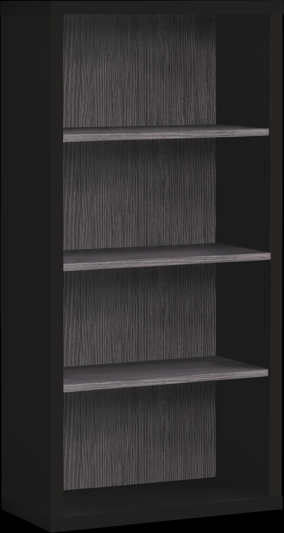Wampton Black Bookcase - Thumbnail - Image 1