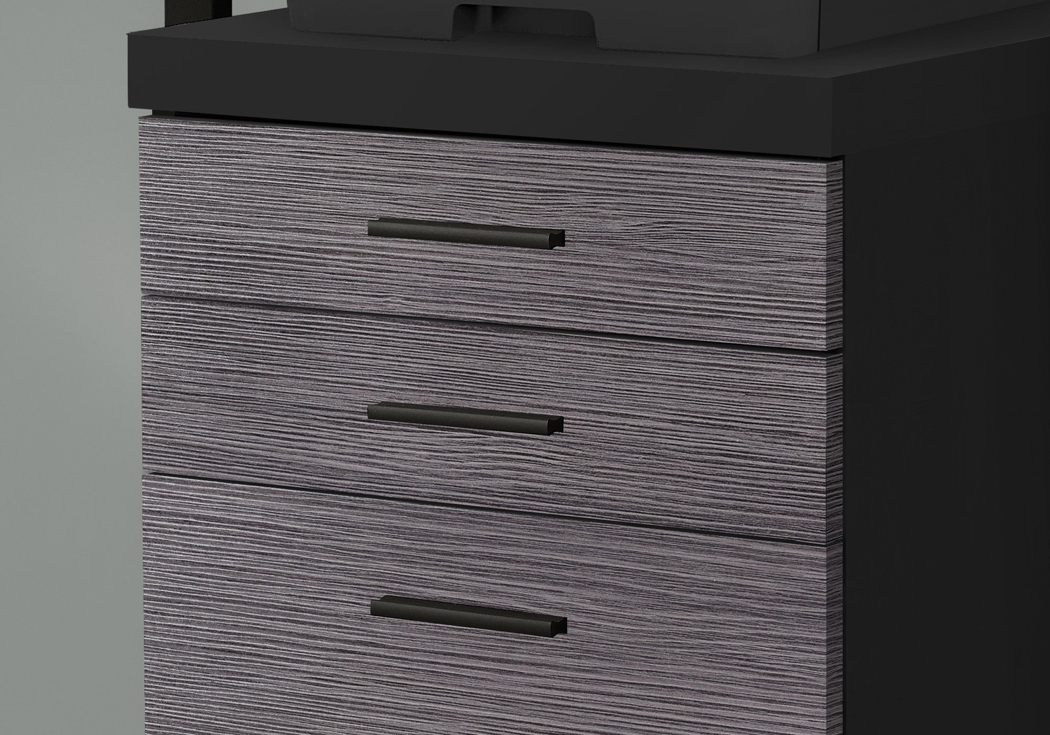 Wampton Black File Cabinet - Thumbnail - Image 3