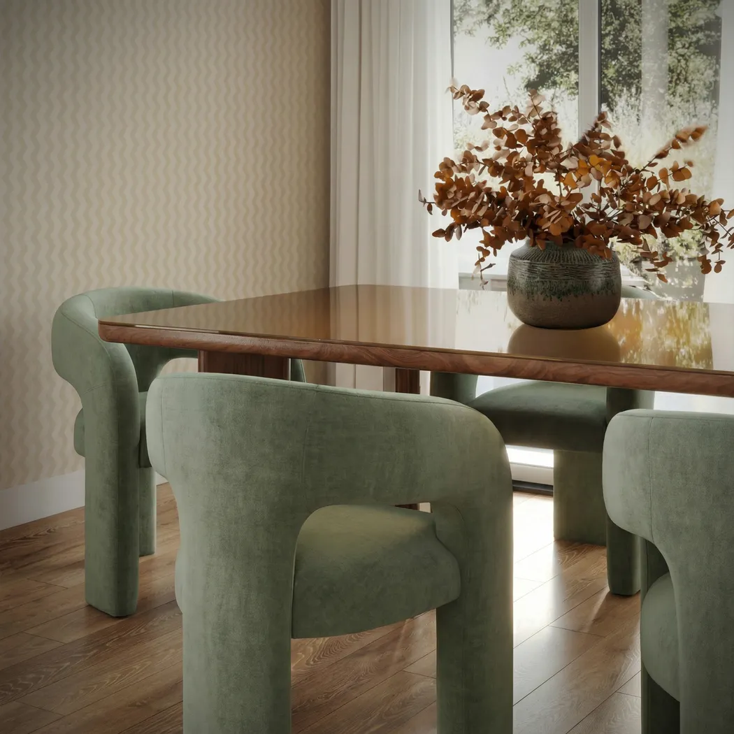 Wanaao Green Arm Chair - Thumbnail - Image 2