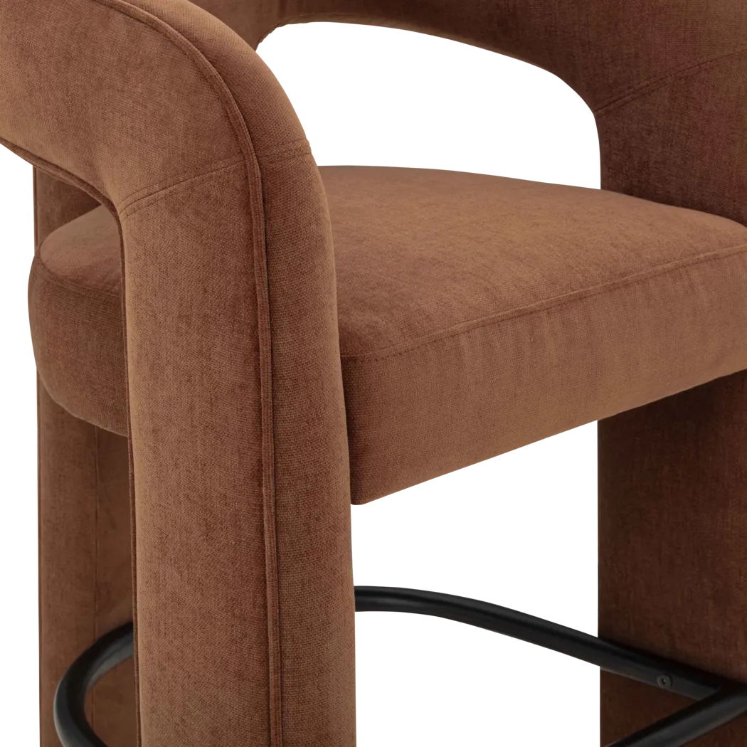 Wanaao Red Barstool - Thumbnail - Image 4