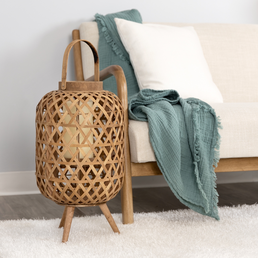 Wanakah Brown Lantern Stand - Thumbnail - Image 2