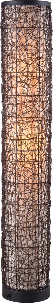 Wanchese Brown Outdoor Floor Lamp - Thumbnail - Image 1