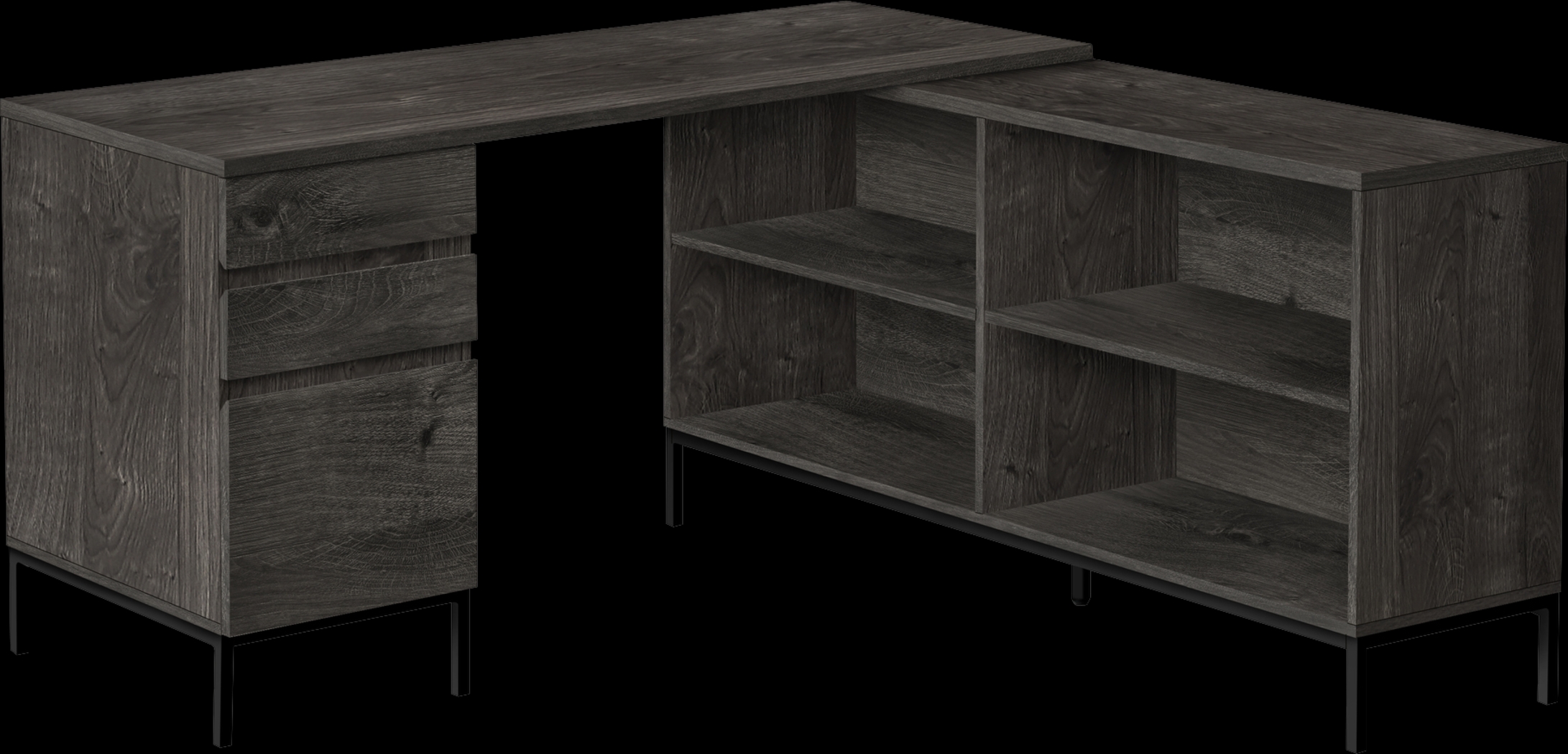 Wandsworth Gray Desk - Thumbnail - Image 1