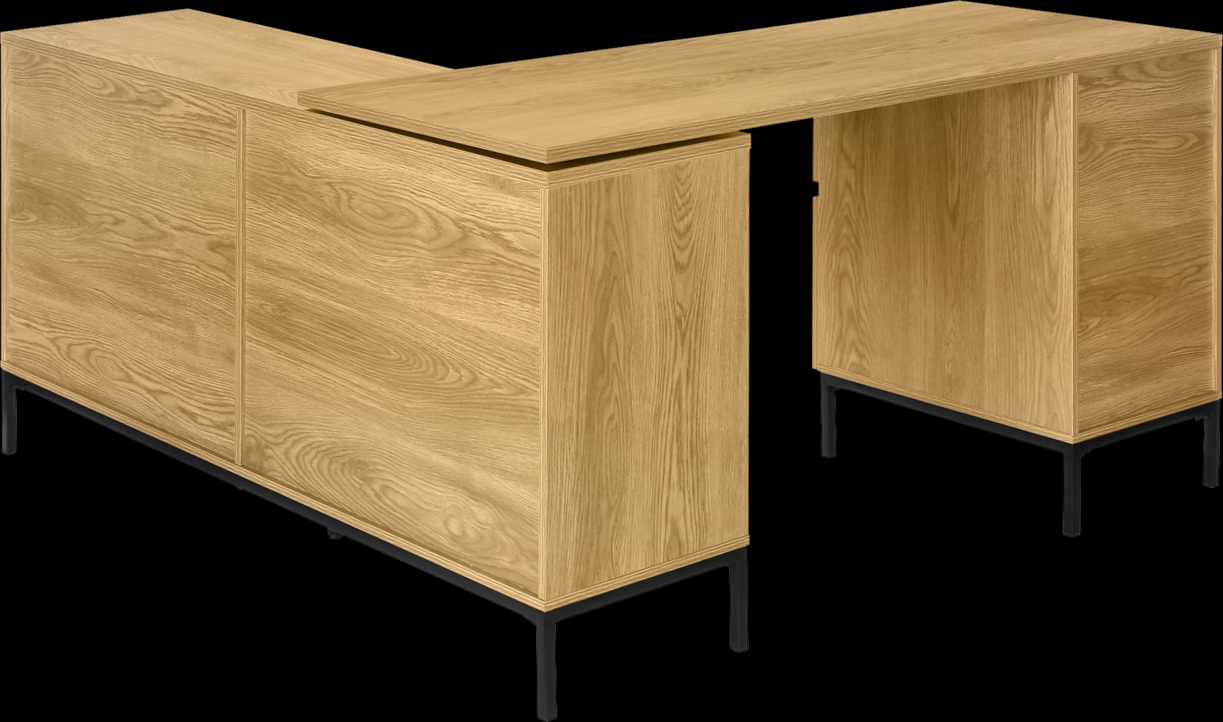 Wandsworth Oak Desk - Thumbnail - Image 8