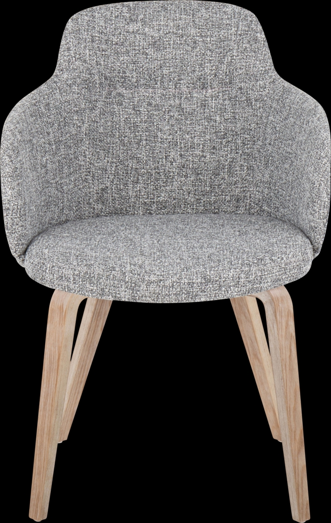 Waneden I Gray Side Chair, Set of 2 - Thumbnail - Image 4