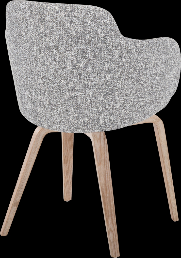 Waneden I Gray Side Chair, Set of 2 - Thumbnail - Image 6