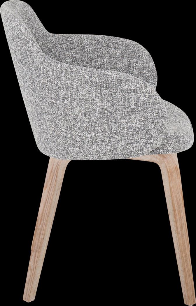 Waneden I Gray Side Chair, Set of 2 - Thumbnail - Image 7