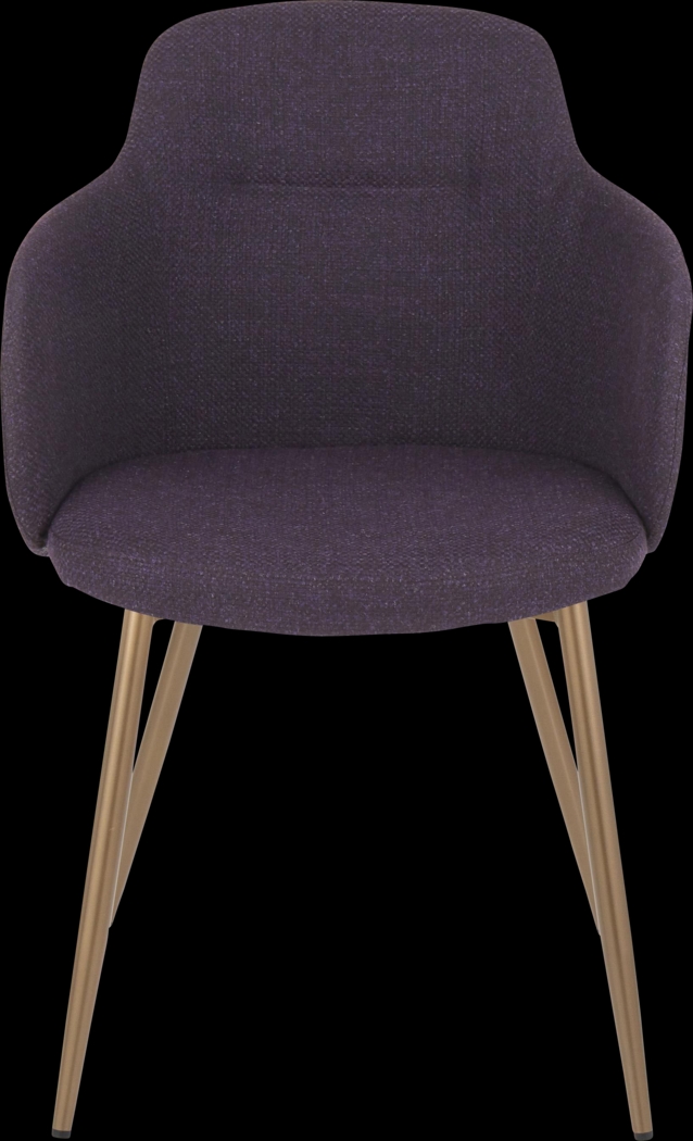 Waneden II Purple Side Chair, Set of 2 - Thumbnail - Image 4