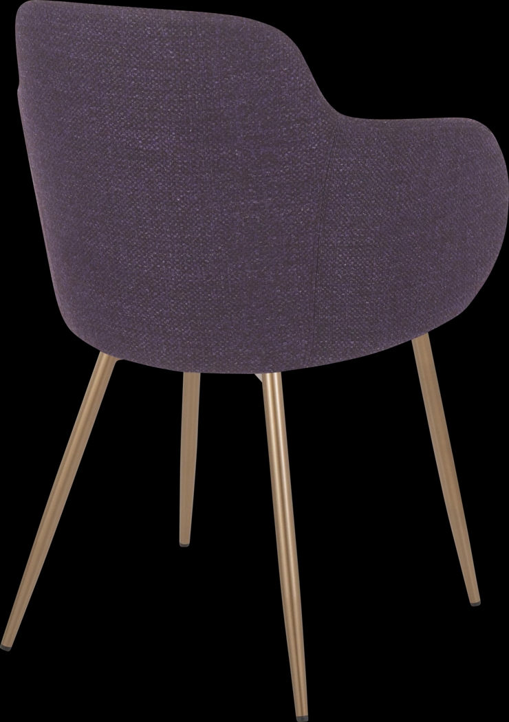 Waneden II Purple Side Chair, Set of 2 - Thumbnail - Image 6