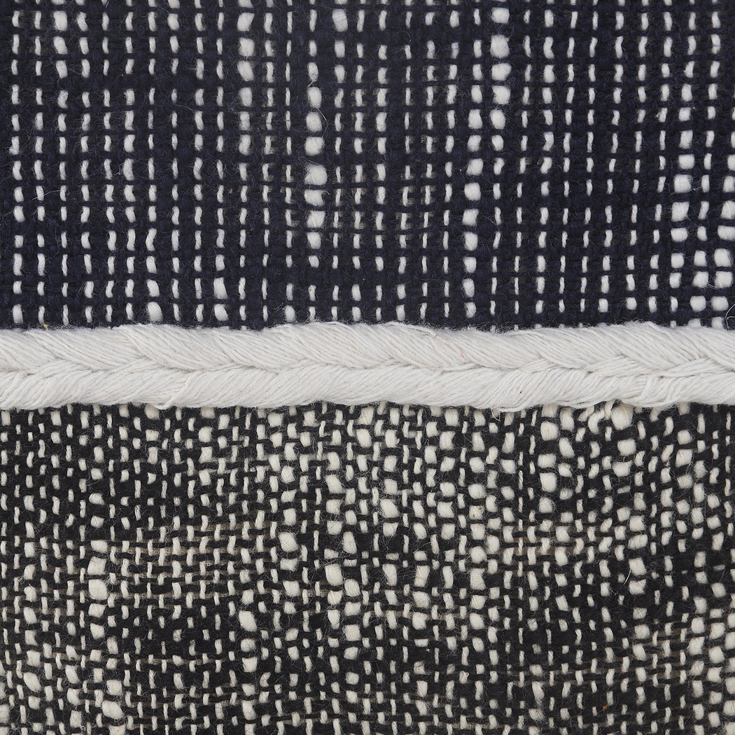 Wanella Blue/White Pouf - Thumbnail - Image 8