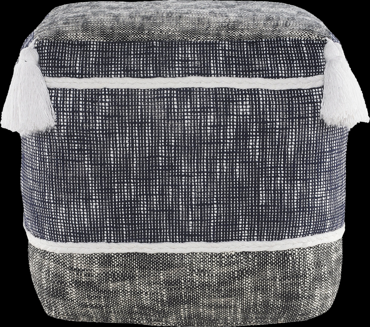Wanella Blue/White Pouf - Thumbnail - Image 9