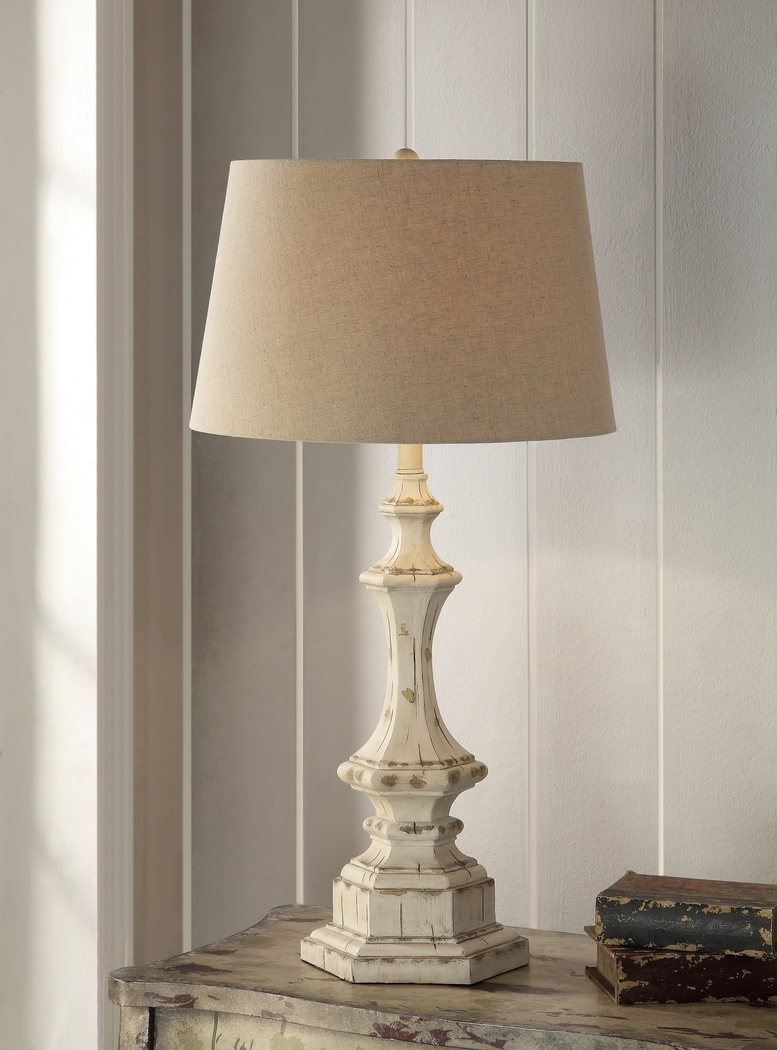 Wanklyn White Lamp, Set of 2 - Thumbnail - Image 2