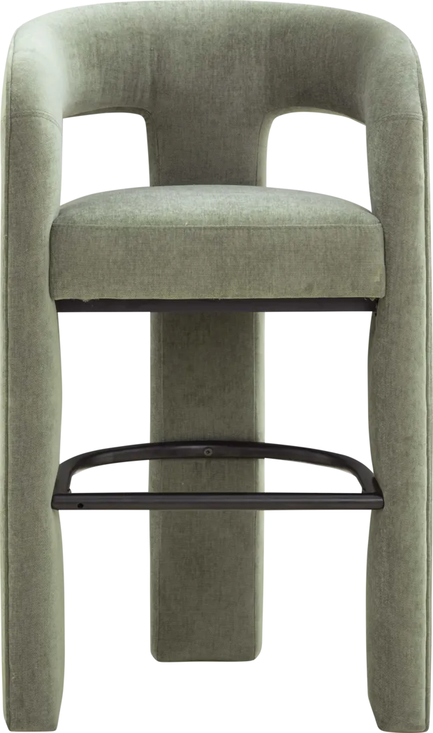 Wannaao Green Bar Stool - Thumbnail - Image 2