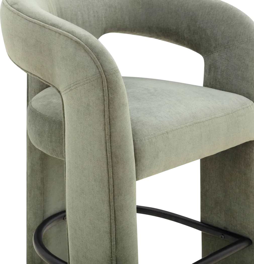 Wannaao Green Counter Height Stool - Thumbnail - Image 4